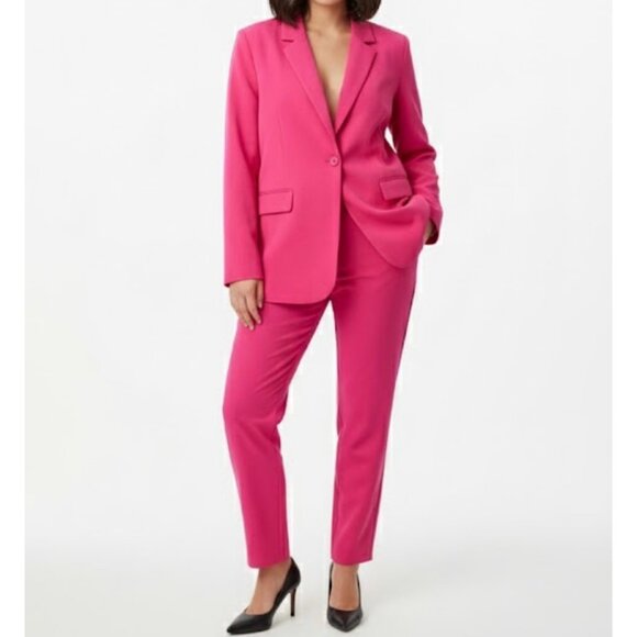 Vero Moda Women's Pink Curve Two-Piece Pant Suit US 18 / EU 50 - Picture 1 of 14